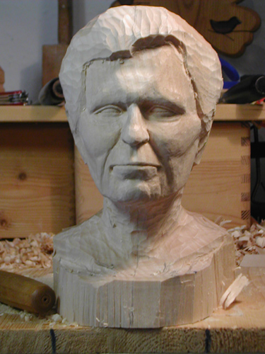 Portrait  Fiebig and Yundt Woodcarving